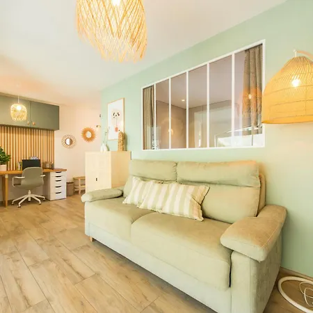 דירה Le Patio - T2 Wonderful - 150m - Clim - Parking Prive - Wifi לה קיוטאט